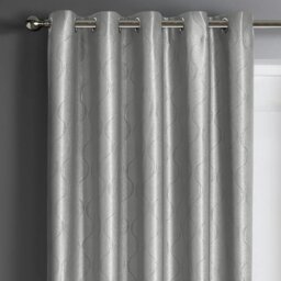 Rackhams Evisa Thermal Dimout Ready Made Eyelet Curtains - 117cm x 137cm - Blush - thumbnail 2