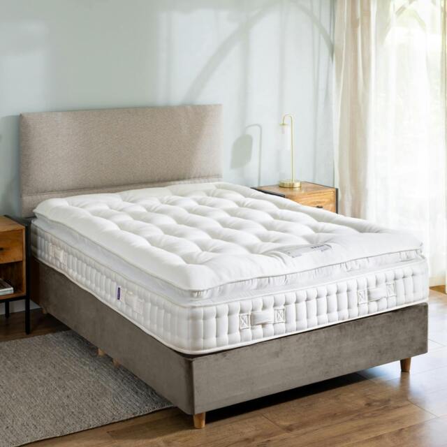 Rackhams Harrison Spinks Natural 8250 Pocket Spring Pillowtop Mattress - Single - image 1