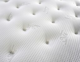 Rackhams 2500 Natural Silk Pocket 7 Layer Memory Foam Mattress with Edge Support - Small Double 4FT - thumbnail 4