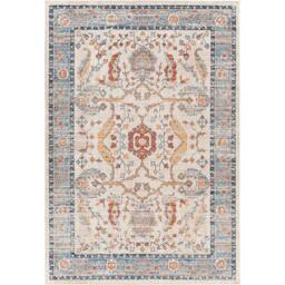 Rackhams Huntington Beach-Vintage Orange Blue Beige In- & Outdoor Rug - 200 x 275 cm - thumbnail 2
