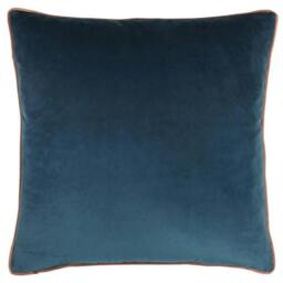 Rackhams Meridian Cushion Cover - Petrol/Blush - 55x55cm - Petrol/Blush - 100% Polyester