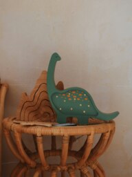 Rackhams Dino Mini Lamp in Green (22x24x5.5 cm) - Green - One size - thumbnail 4