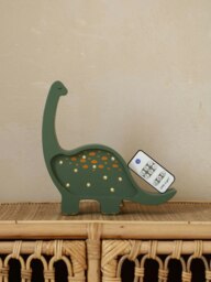 Rackhams Dino Mini Lamp in Green (22x24x5.5 cm) - Green - One size - thumbnail 3