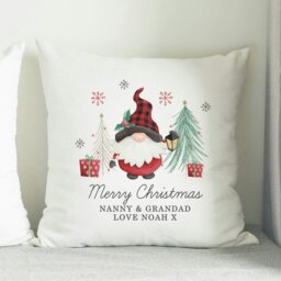 Rackhams Personalised Gonk Christmas Cushion - thumbnail 2