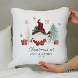 Rackhams Personalised Gonk Christmas Cushion - thumbnail 4