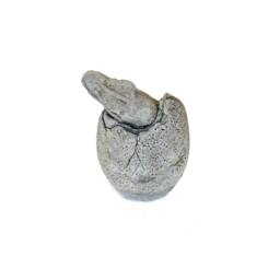 Rackhams Small Stone Cast Velociraptor Garden Sculpture Dinosaur Animal Statue - thumbnail 6