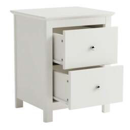Rackhams Nairn 2-Drawer Bedside Cabinet - thumbnail 3