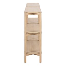 Rackhams Braidwood bookcase  with 4 shelves in White - 1 - White - Wood - thumbnail 3