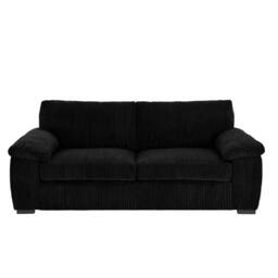 Rackhams Amalfi Sofa Range - Black - Swivel Chair - thumbnail 5