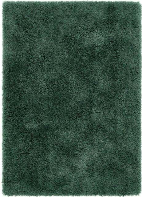 Rackhams Chicago Forest Green Shaggy Rug - 110X160 cm - image 1