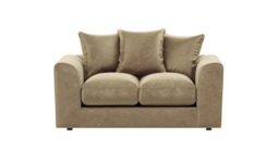 Rackhams Glitz Living Room Furniture Range - Skin Crushed Velvet - Foot Stool - thumbnail 3