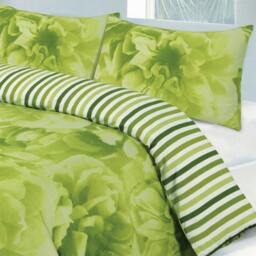 Rackhams Rose Lime Duvet Cover Set - King - thumbnail 3