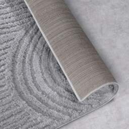 Rackhams High Pile Grey Rug Chappe – Soft Geometric - 160X235 cm - thumbnail 3