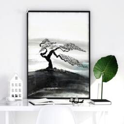 Rackhams Living Room Modern Wall Art - Set of 3 wall art prints - A2 16.54 x 23.39 in / 42 x 59.4 cm - Satin Photo paper 280 gsm - White Frame - thumbnail 5