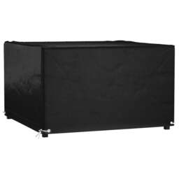 Rackhams Garden Furniture Cover 8 Eyelets 132x132x80 cm Square - thumbnail 1