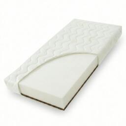 Rackhams Enhanced Plus Coco Coir Hypoallergenic ECO Fibre Core Bamboo Cot Bed Mattress 140x70x10cm - thumbnail 4