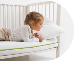 Rackhams Enhanced Plus Coco Coir Hypoallergenic ECO Fibre Core Bamboo Cot Bed Mattress 140x70x10cm - thumbnail 5