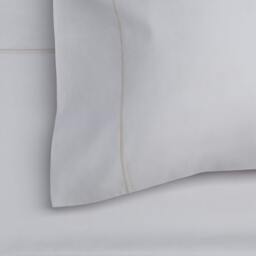 Rackhams Light Grey 600 Thread Count Egyptian Cotton Bed Sets Standard Pillowcases - Super King - thumbnail 3
