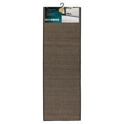 Rackhams Antarra Machine Washable Entrance Doormat and Runner Set - Black - thumbnail 3