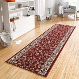 Rackhams Designer Velours Red Runner Vintage - 80X300 cm - thumbnail 4