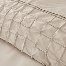 Rackhams Origami Stone Duvet Cover Set - Stone - Cotton - Single - thumbnail 3