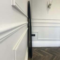 Rackhams Logan Full Length Wall Mirror Black Metal - 156.5cm x 65.5cm - Champagne - thumbnail 5
