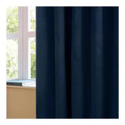 Rackhams Ultimate Velvet Pencil Pleat Curtains - Royal Blue - 229cm x 183cm - Royal Blue - 100% Polyester - thumbnail 3