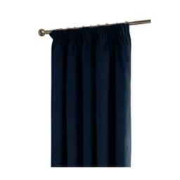 Rackhams Ultimate Velvet Pencil Pleat Curtains - Royal Blue - 229cm x 183cm - Royal Blue - 100% Polyester - thumbnail 1