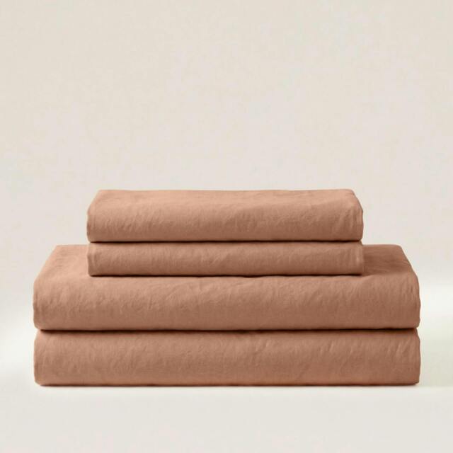 Rackhams Percale Essentials Bedding Set - Brown - S.King - King - image 1