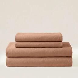 Rackhams Percale Essentials Bedding Set - Brown - S.King - King - thumbnail 1