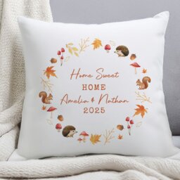 Rackhams Personalised Autumn Cushion - thumbnail 2
