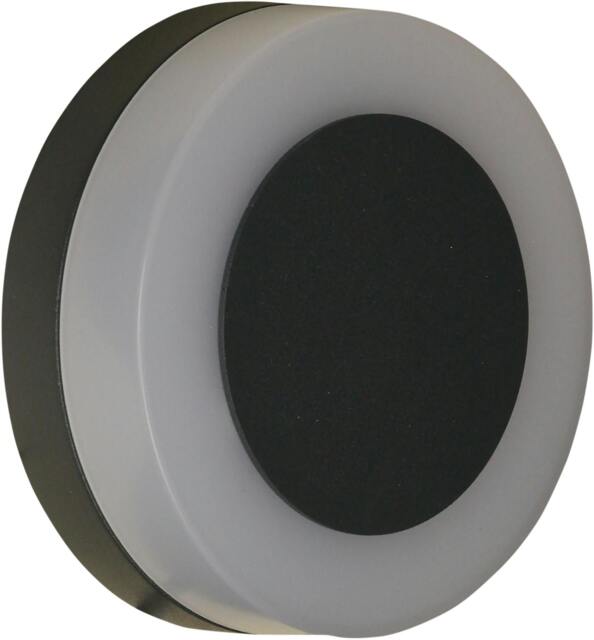 Rackhams 230v Paris Wall Light  White/Black - image 1