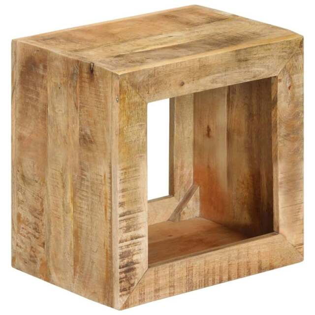 Rackhams Stool 40x30x40 cm Solid Wood Mango - image 1