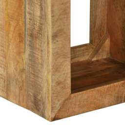 Rackhams Stool 40x30x40 cm Solid Wood Mango - thumbnail 6