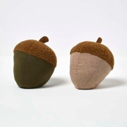 Rackhams Luxury Fabric Acorn Doorstop Set of 2 - thumbnail 1