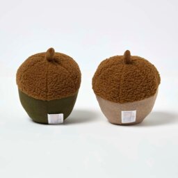 Rackhams Luxury Fabric Acorn Doorstop Set of 2 - thumbnail 3