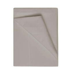 Rackhams 400 Thread Count Egyptian Cotton Flat Sheet - Pewter - Pewter - Superking - 100% Egyptian Cotton - thumbnail 1