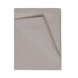 Rackhams 400 Thread Count Egyptian Cotton Flat Sheet - Pewter - Pewter - Superking - 100% Egyptian Cotton - thumbnail 4