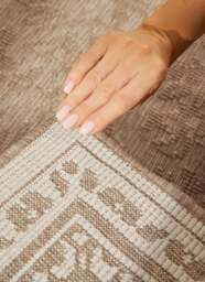 Rackhams Kona Beige Reversible Rug – Indoor & Outdoor - 200X290 cm - thumbnail 4