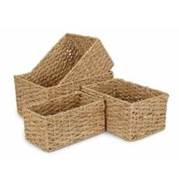 Rackhams Thatch Grass Woven Storage Basket - Extra Large - thumbnail 2