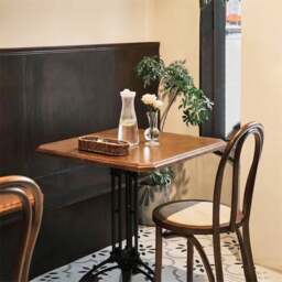 Rackhams Sonnet Dining Chair, Solid Wood - Walnut - Style B (With Rattan Seat) - Style B (With Rattan Seat) - thumbnail 5