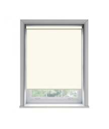 Rackhams No Drill Cream Thermal Blackout Roller Blind (170cm Drop) - 80cm - thumbnail 1
