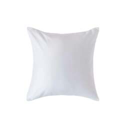 Rackhams Organic 400 TC Egyptian Cotton Sateen Pillowcase, European Size - White - 40 x 40 cm - thumbnail 1