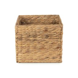 Rackhams Water Hyacinth Square Storage Basket - Small - thumbnail 2