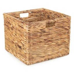 Rackhams Water Hyacinth Square Storage Basket - Small - thumbnail 6