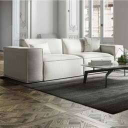 Rackhams Lynnbrook Two Seater, Three Seater, Four Sofa, Four Sofa Corner, Linen - 280cm - Dark Grey - thumbnail 5