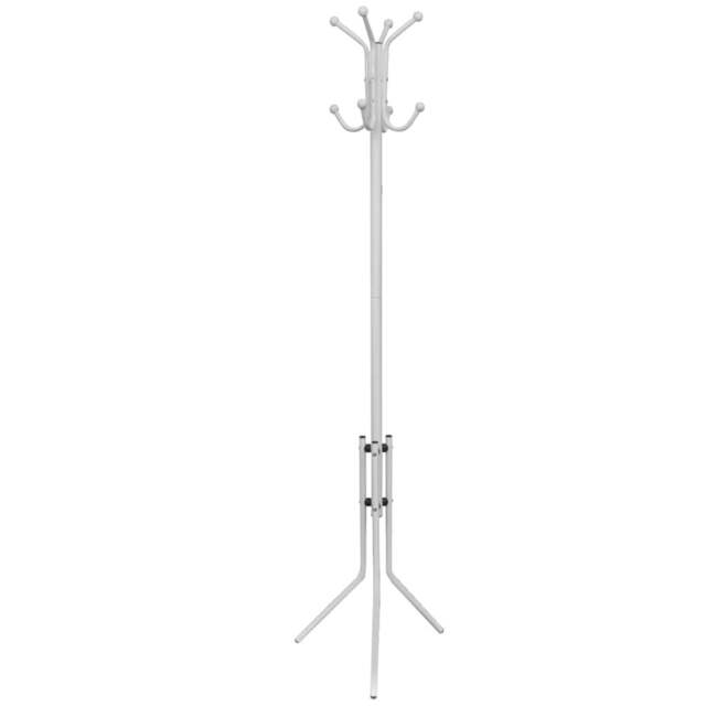 Rackhams Metal White Coat Stand