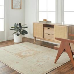 Rackhams Becki Owens Solana-Global Orange Ivory Rug - 120 x 170 cm - thumbnail 1