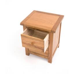 Rackhams Trivento 2 Drawer Bedside Table - Natural - thumbnail 4