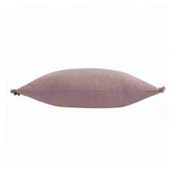 Rackhams Nature Tilly Velvet Reversible Cushion Cover - Poached Pear/Shell - 30cm x 50cm - Poached Pear/Shell - 100% Polyester - thumbnail 2